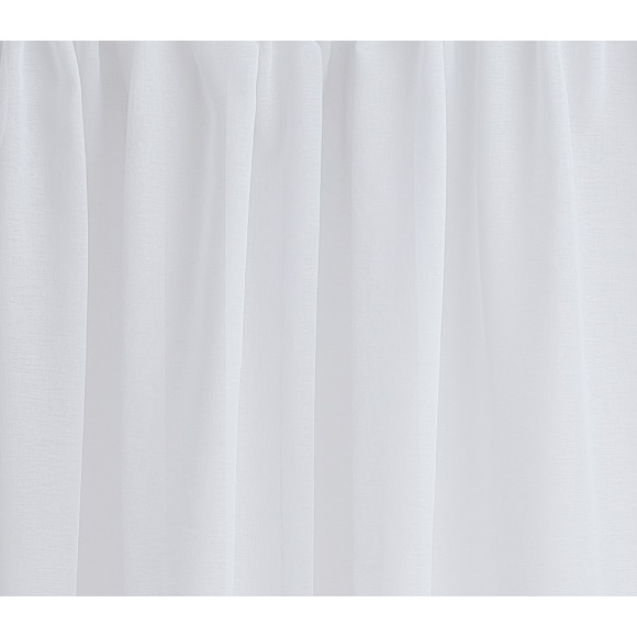 Firana z taśmą CRYSTAL CHIC 300x160 optical white